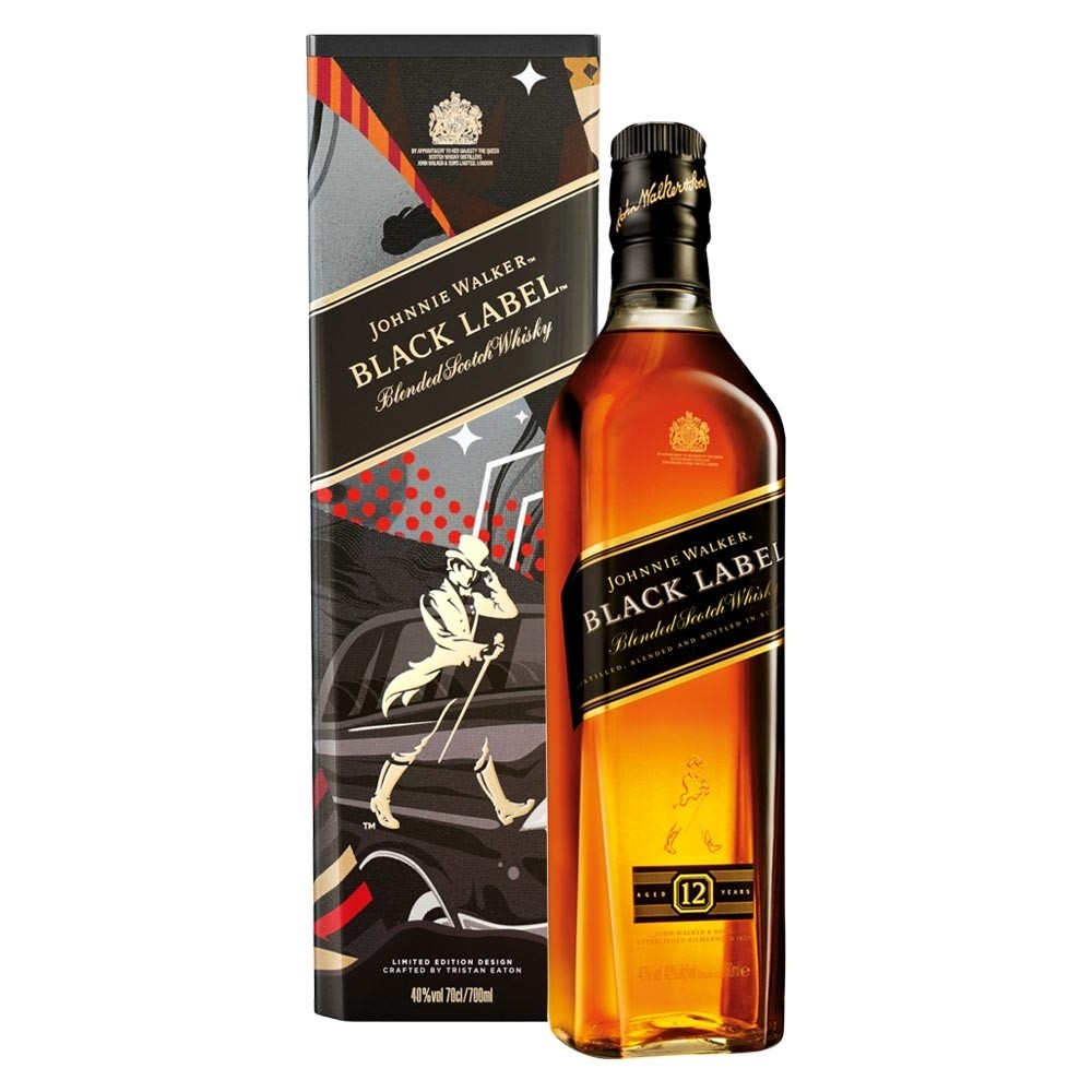 Johnnie Walker Black Label 12 yrs / giftbox - 1.75L