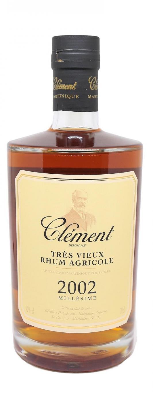 Clement rhum vieux 42°- 2002 -70cl