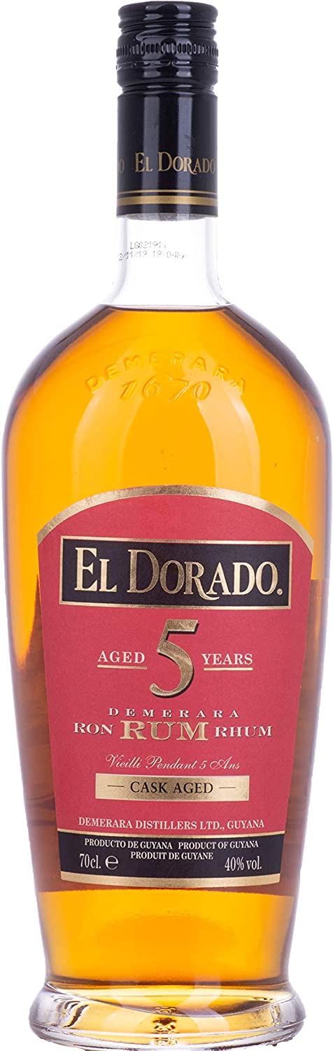 Rhum el dorado cask aged - 5 ans - 75 cl